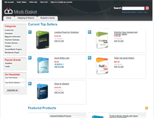 Tablet Screenshot of modsbasket.com
